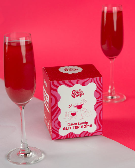 Hot Pink Glitter Bomb