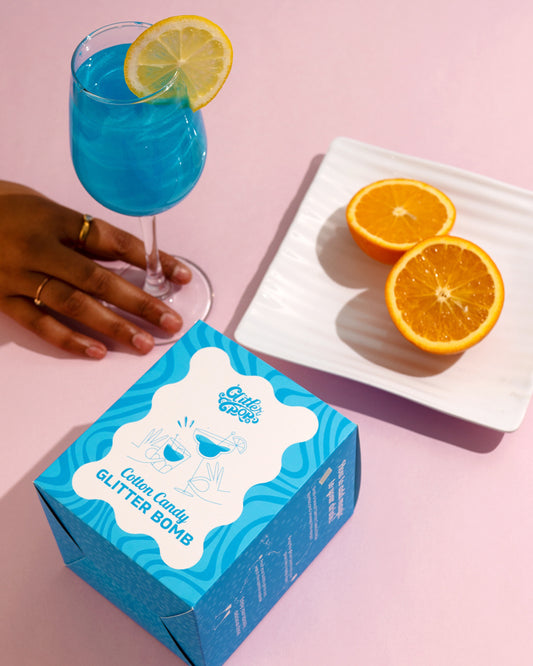 Sky Blue Glitter Bomb