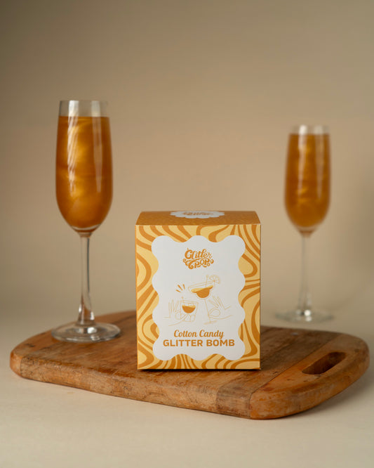 Sunset Gold Glitter Bomb